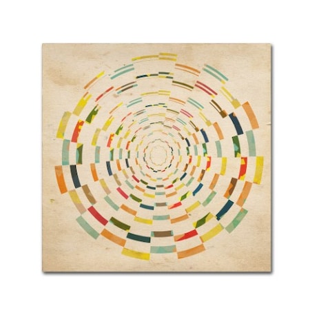 Tammy Kushnir 'The Wheel' Canvas Art,14x14